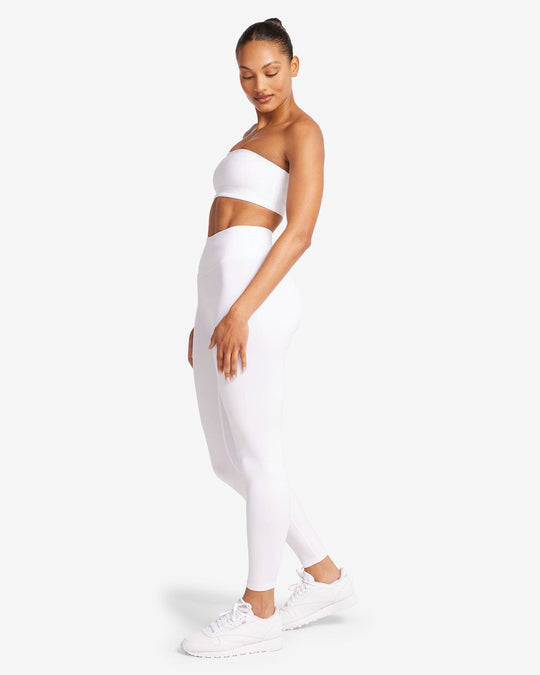 Serenity Scrunch Leggings | White