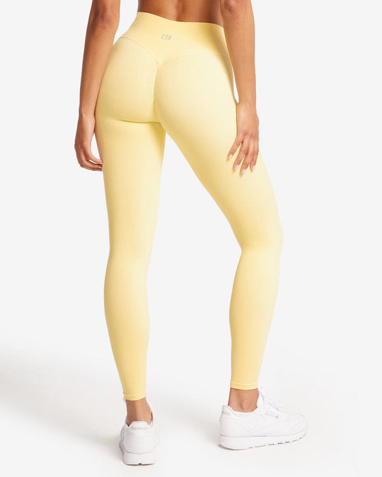 Fade Scrunch Leggings | Buttercup