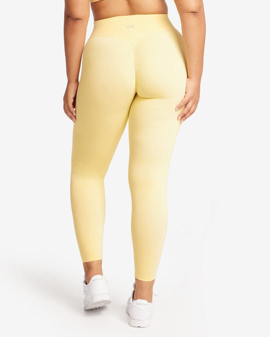 Fade Scrunch Leggings | Buttercup