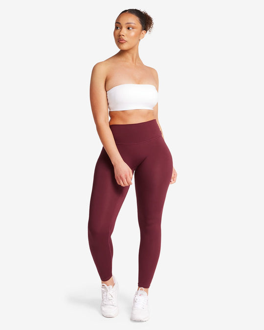 Serenity Scrunch Leggings | Burgundy