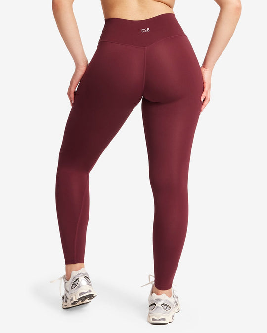 Serenity Leggings | Burgundy