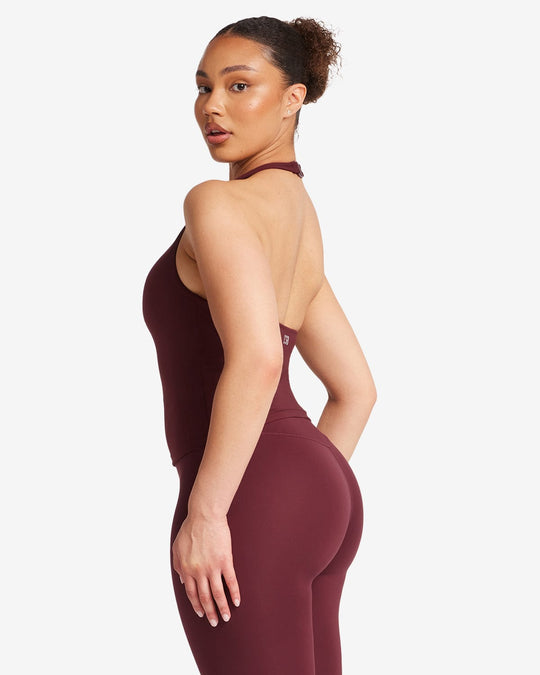 Serenity Demi Tank | Burgundy