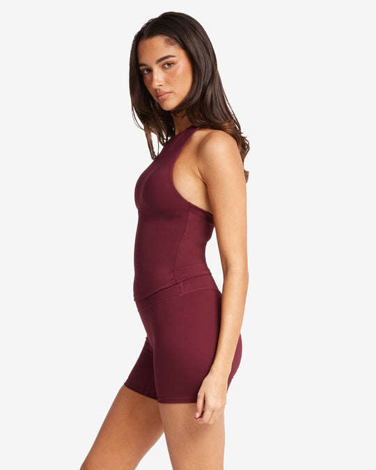 Serenity Demi Tank | Burgundy