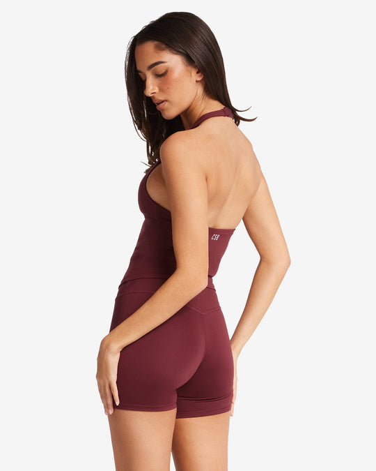 Serenity Demi Tank | Burgundy