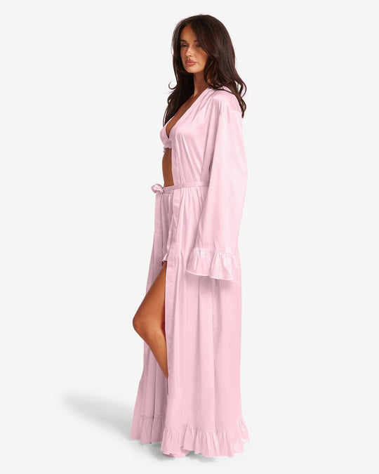 Sleep Frill Robe | Blossom