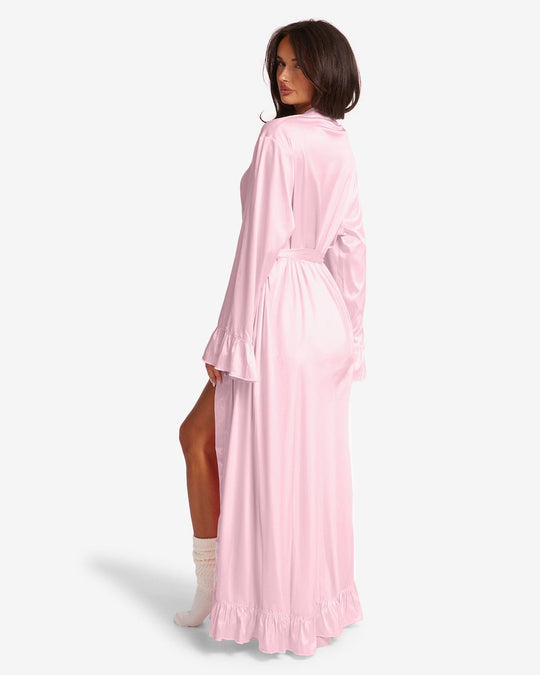 Sleep Frill Robe | Blossom