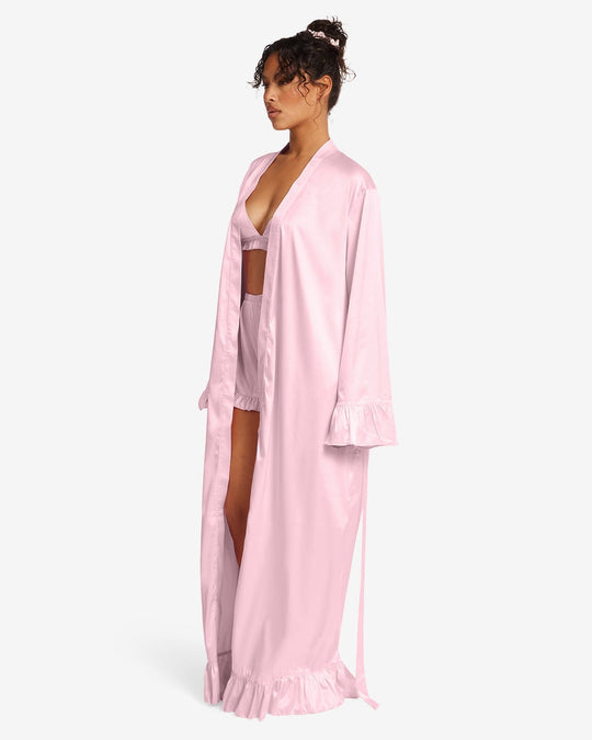 Sleep Frill Robe | Blossom