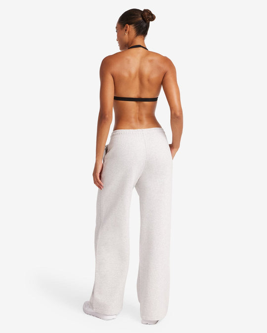 CSB Wide Leg Sweatpant | Snow Marl