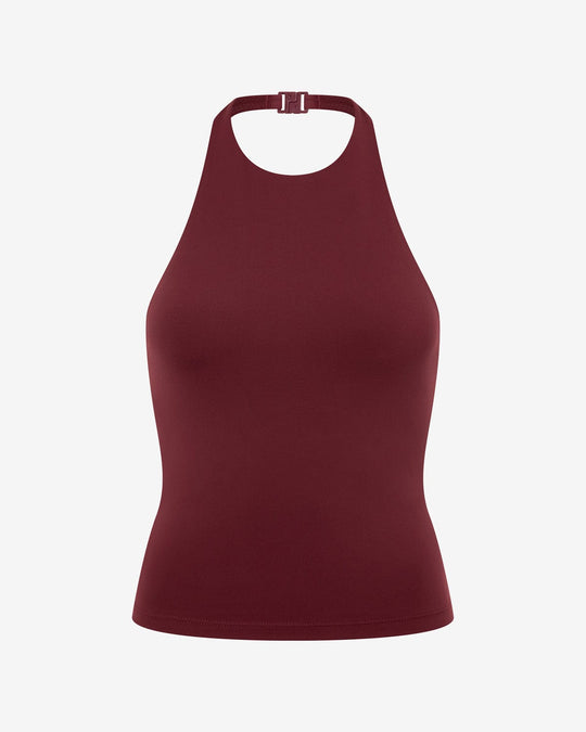 Serenity Demi Tank | Burgundy