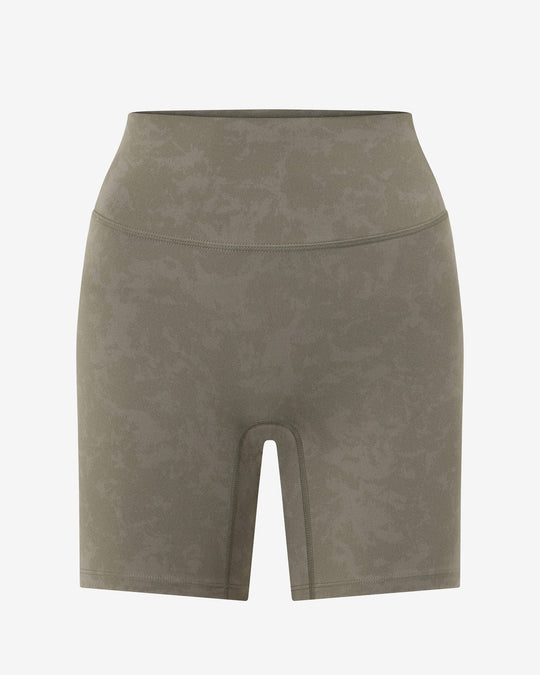 Fade Scrunch Shorts 6" | Olive