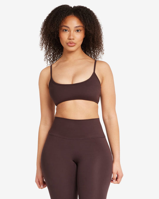 Serenity Ayla Crop | Espresso