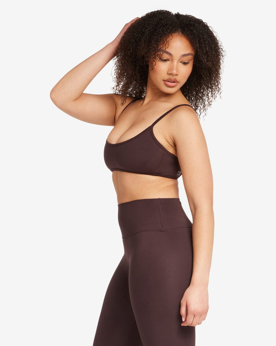 Serenity Ayla Crop | Espresso