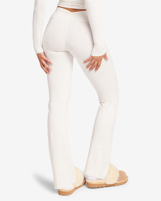 Ruched Yoga Pant | Oat Marl