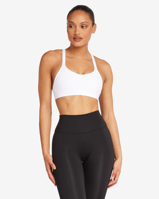 Activluxe Riley Power Crop | White