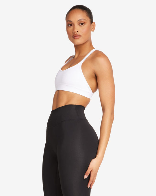 Activluxe Riley Power Crop | White