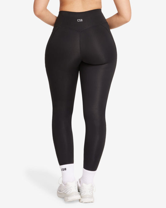 Activluxe Contour Pocket Leggings | Black