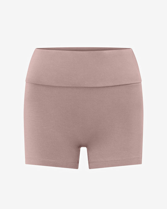 Foldover Yoga Short | Walnut