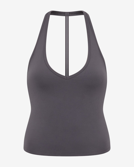 Form Halter Tank | Charcoal