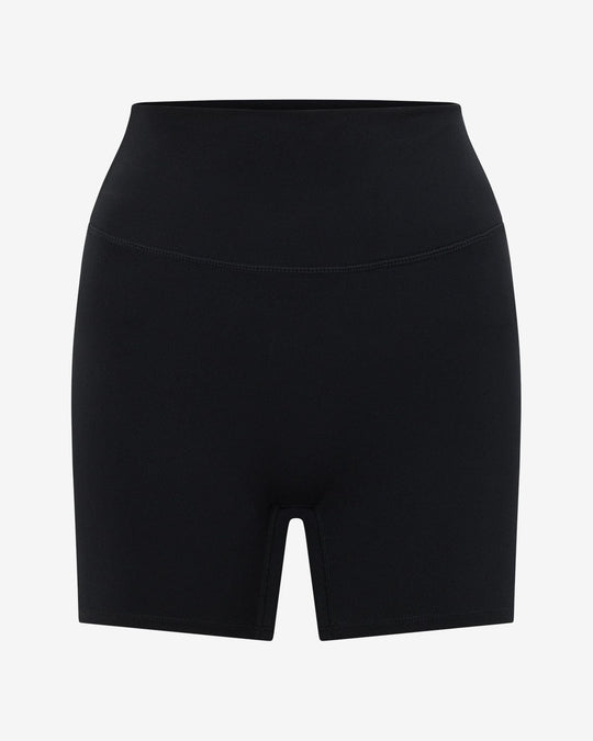 Fade Scrunch Shorts 4" | Black