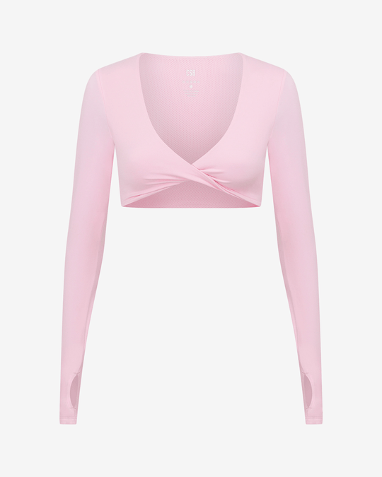 Fade Sierra Long Sleeve Crop | Blossom