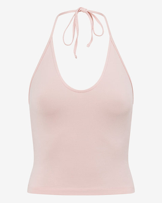 IM Halter Tie Tank | Blush