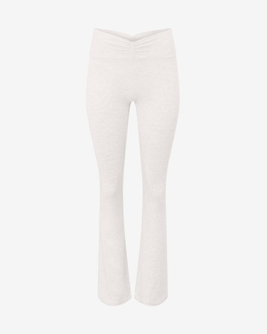 Ruched Yoga Pant | Oat Marl