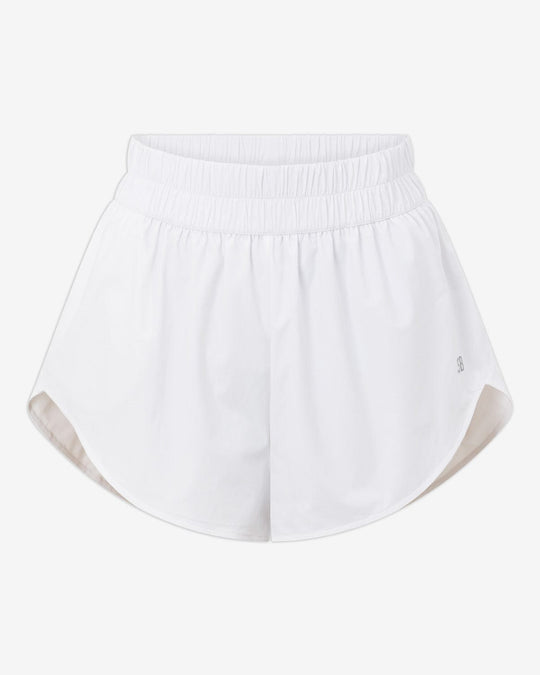 CSB Run Shorts | White