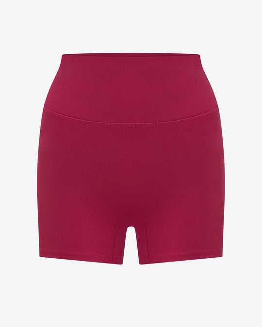 Serenity Scrunch Shorts 4" | Berry