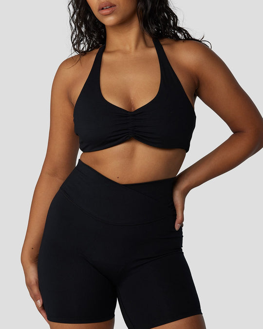 Serenity Clara Crop | Black