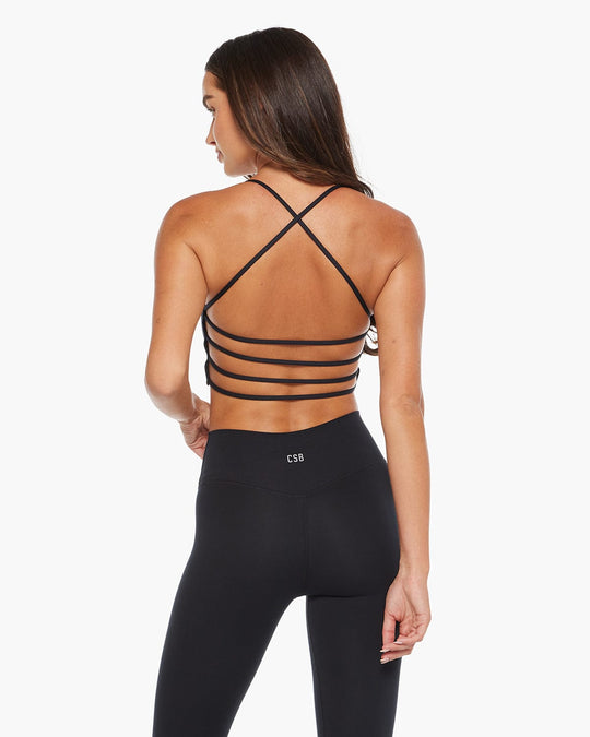 Serenity Soffia Crop | Black