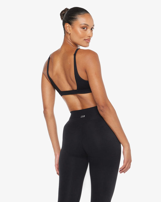 Freedom Contour Crop | Black