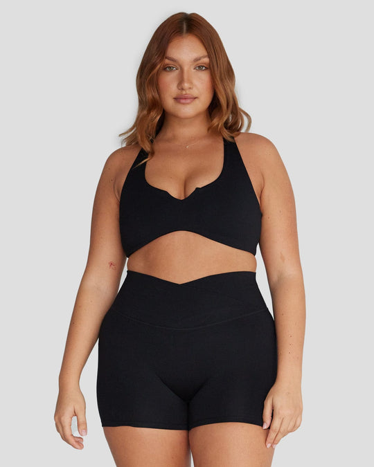 Serenity Kai Crop | Black