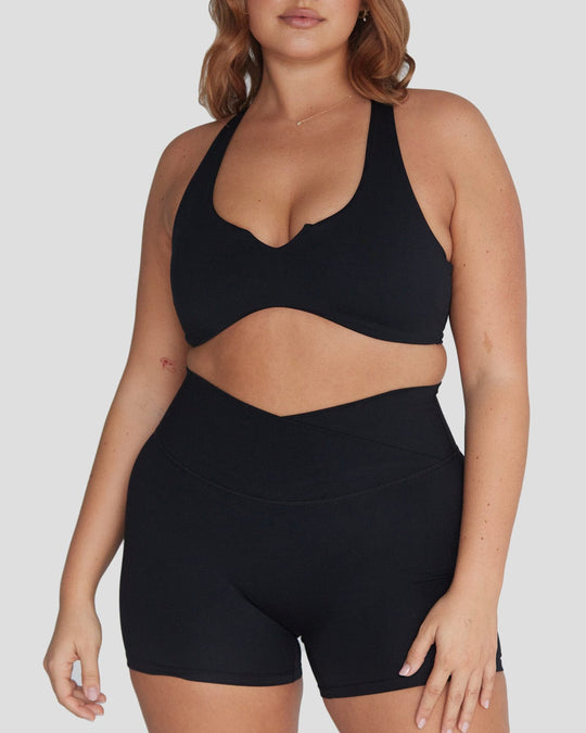 Serenity Kai Crop | Black